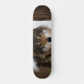 Europese grijze wolf persoonlijk skateboard (Voorkant)
