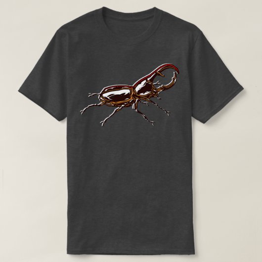 Europese halskever LucCervus Insect T-shirt (Design voorkant)