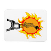 Europese hittegolf magneet (Horizontaal)