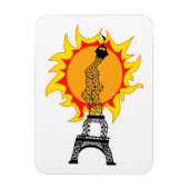 Europese hittegolf magneet (Verticaal)