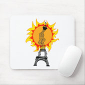 Europese hittegolf muismat (Met muis)