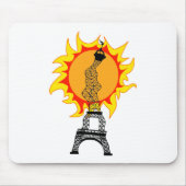 Europese hittegolf muismat (Voorkant)