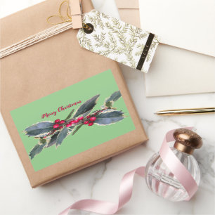 Europese Holly Cust. Groene Sticker