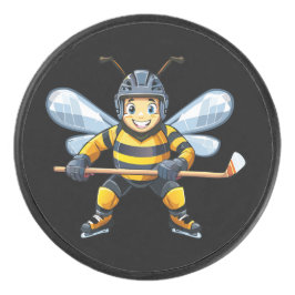 Europese honingbij (Apis mellifera) Hockey Puck