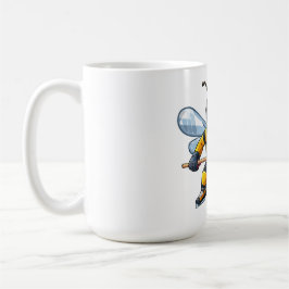 Europese honingbij (Apis mellifera) Koffiemok