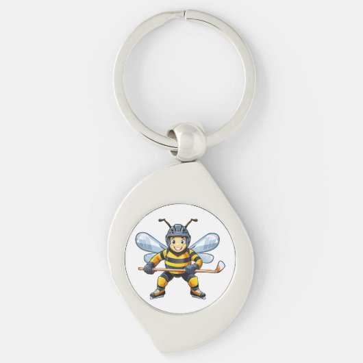 Europese honingbij (Apis mellifera) Sleutelhanger (Voorkant)