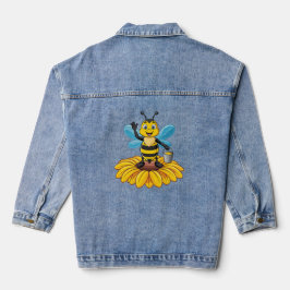Europese honingbij denim jacket