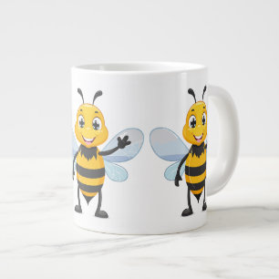 Europese honingbij grote koffiekop