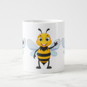 Europese honingbij grote koffiekop (Voorkant)