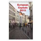 Europese hoofdsteden - 2015 kalender (Hoes)