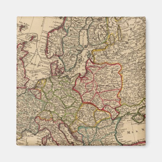 Europese kaart magneet (Voorkant)