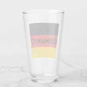 Europese Kampioenen League Duitsland Glas (Achterkant)