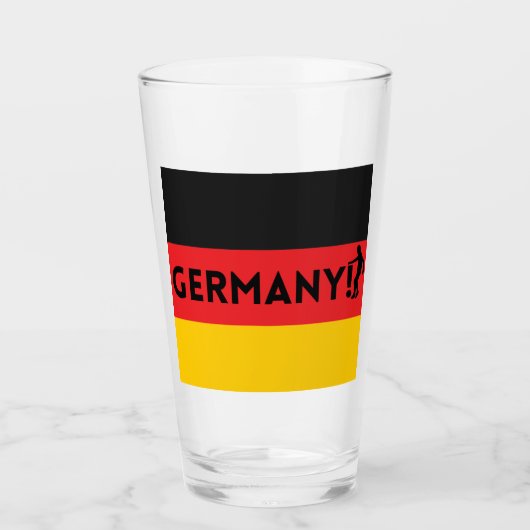 Europese Kampioenen League Duitsland Glas (Voorkant)