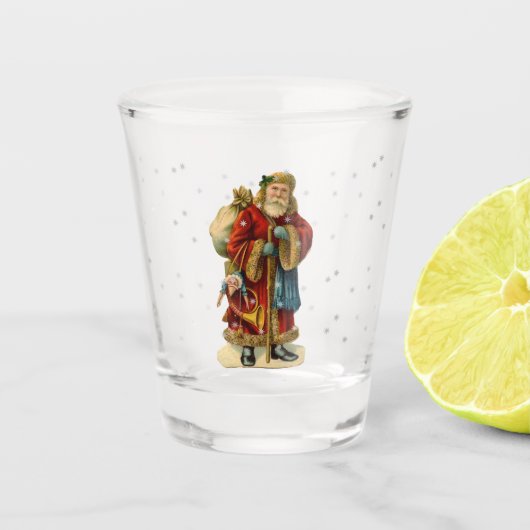 -Europese kerstspeelgoed Sack Snewing Shot Glas (Voorkant)