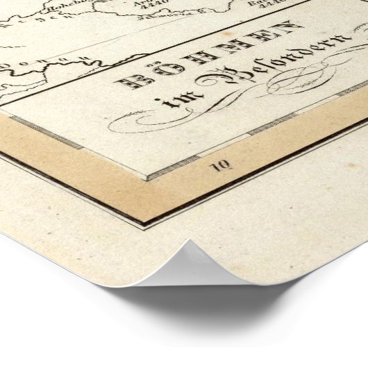 Europese klimaatkaart poster (Hoek)