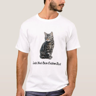 Europese Kortharige Kat Maak Uw Eigen Aangepaste T T-shirt