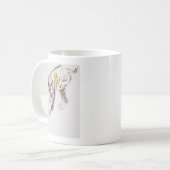 Europese Lynx Koffiemok (Voorkant links)