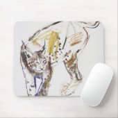 Europese Lynx Muismat (Met muis)