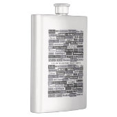 Europese maatkolf voor reizigers heupfles (Rechts)