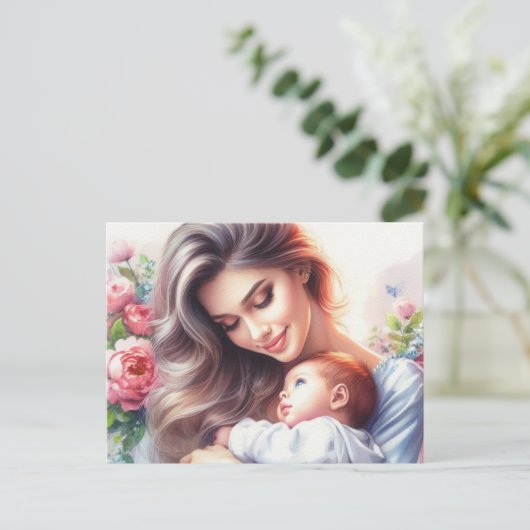 europese mama 10 briefkaart (Staand voorkant)