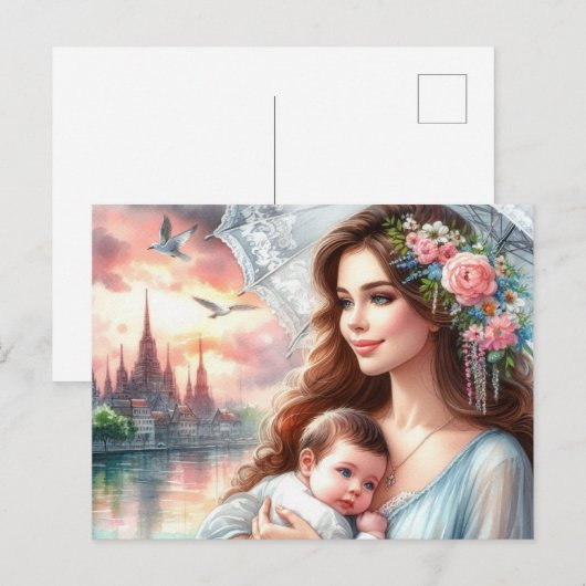 europese mama 13 briefkaart (Voorkant / Achterkant)