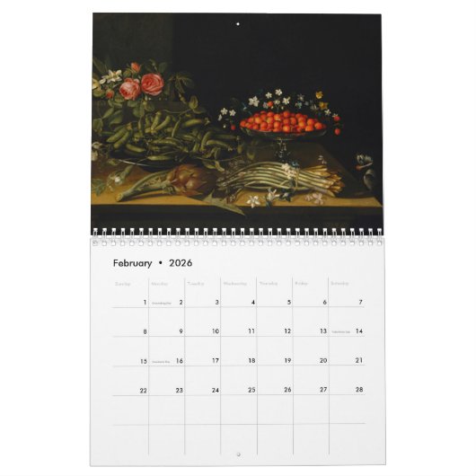 Europese Meesterwerken ~ Wijzigingen aan 2019 Kalender (Feb 2026)