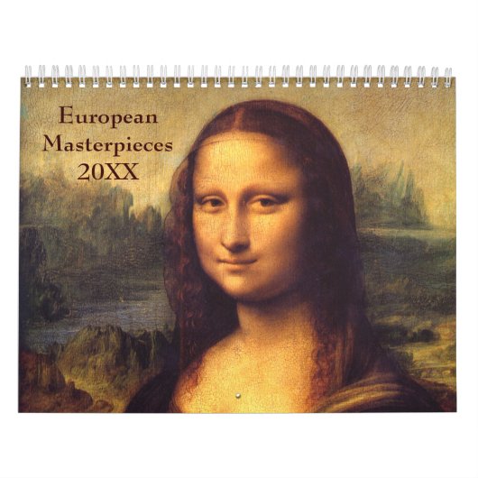 Europese Meesterwerken ~ Wijzigingen aan 2019 Kalender (Hoes)