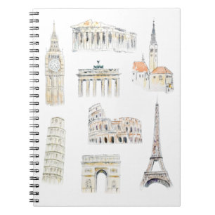 Europese mijlpalen notitieboek