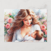 Europese moeder 2 briefkaart (Voorkant)