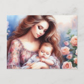 Europese moeder 4 briefkaart (Voorkant)