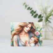 Europese MOM 3 Briefkaart (Staand voorkant)