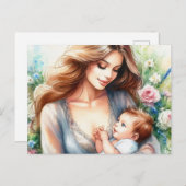 Europese MOM 3 Briefkaart (Voorkant / Achterkant)