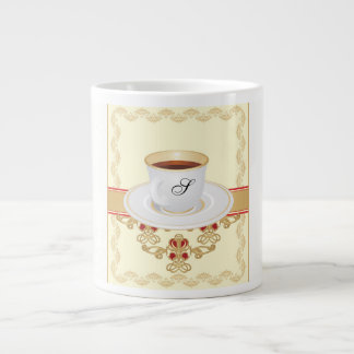 europese monogram koffiebeker letter s grote koffiekop