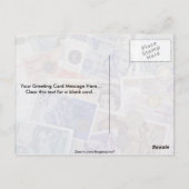 Europese munt briefkaart (Achterkant)