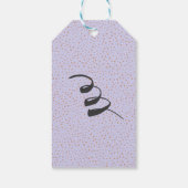 Europese oriëntatiepunten met een camera Happy Bir Cadeaulabel (Achterkant)