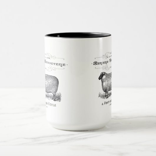 Europese "Oude wereld" Schapel "Klassieke Mok" Mok (Midden)