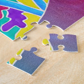 Europese Pasen Volkskunst MEISJES MAND PUZZEL (Zijkant)