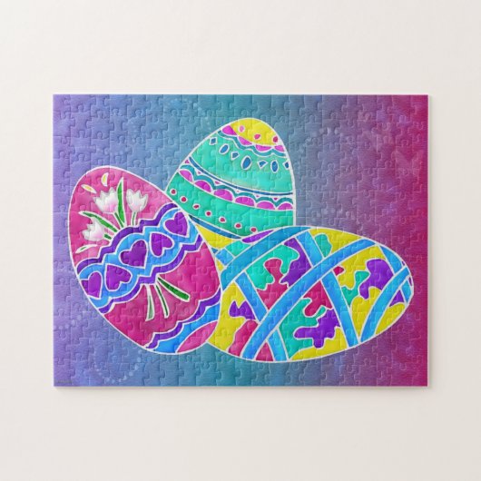 Europese Pasen Volkskunst MEISJES MAND PUZZEL (Horizontaal)