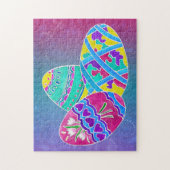 Europese Pasen Volkskunst MEISJES MAND PUZZEL (Verticaal)