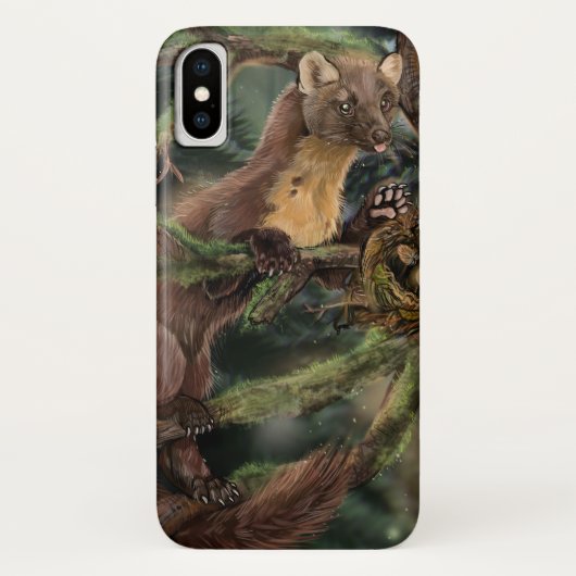 Europese pine Marten Case-Mate iPhone Case (Achterkant)
