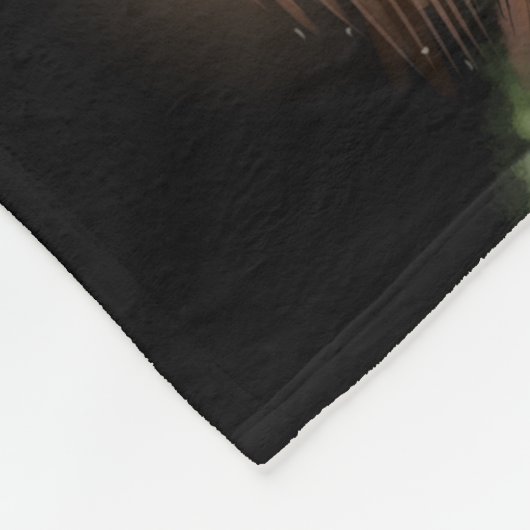 Europese pine Marten Fleece Deken (Hoek)