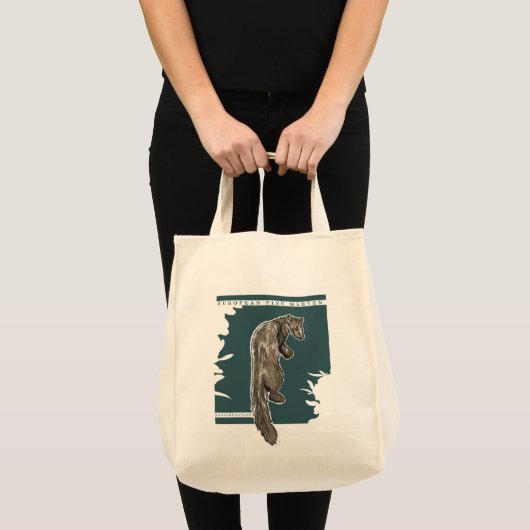 Europese pine Marten Tote Bag (Voorkant (product))