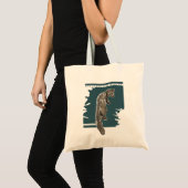 Europese pine Marten Tote Bag (Voorkant (product))