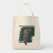 Europese pine Marten Tote Bag (Voorkant)