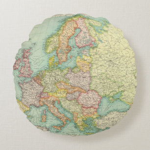 Europese politieke kaart rond kussen