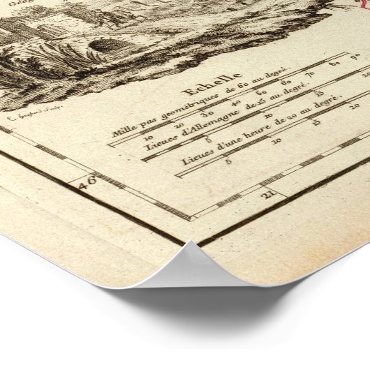 Europese postwegen poster (Hoek)