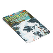 Europese rivierreisposter Donau Magneet (Rechterzijde)