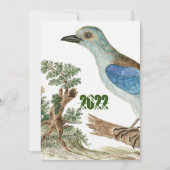 Europese rolzaag Blue Birds Kaart (Voorkant)