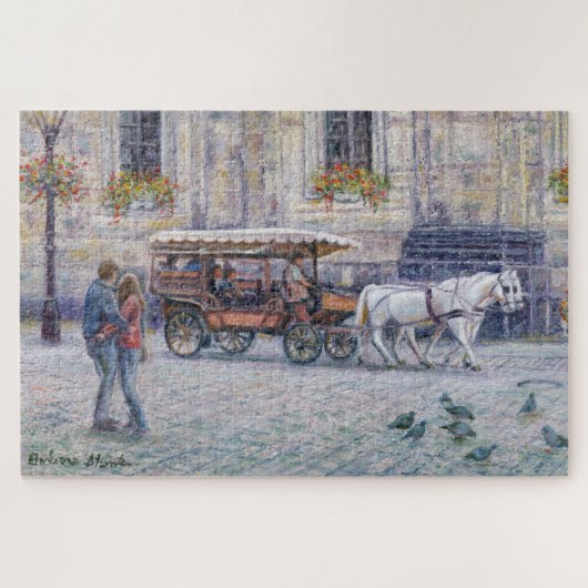"Europese Romance" Legpuzzel (Horizontaal)