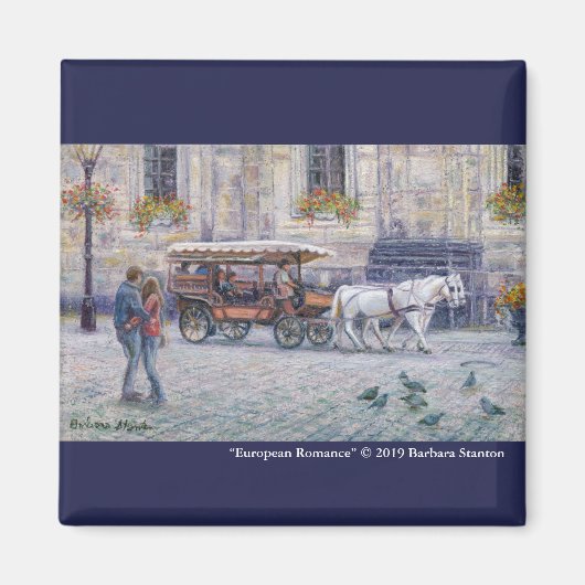 "Europese Romance" Magneet (Voorkant)